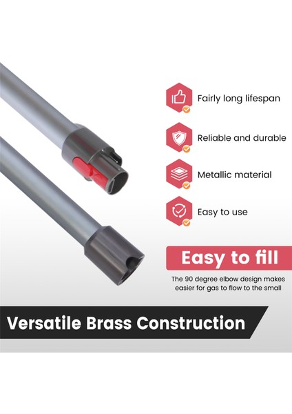 Dyson V7 V8 V10 V11 V15 Kablosuz Çubuk Vakum Tüpü Aksesuarlarıyla Uyumlu Hızlı Çıkarma Uzatma Çubuğu (Yurt Dışından) fırsatları