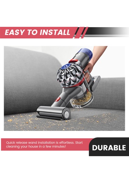 Dyson V7 V8 V10 V11 V15 Kablosuz Çubuk Vakum Tüpü Aksesuarlarıyla Uyumlu Hızlı Çıkarma Uzatma Çubuğu (Yurt Dışından) indirimleri