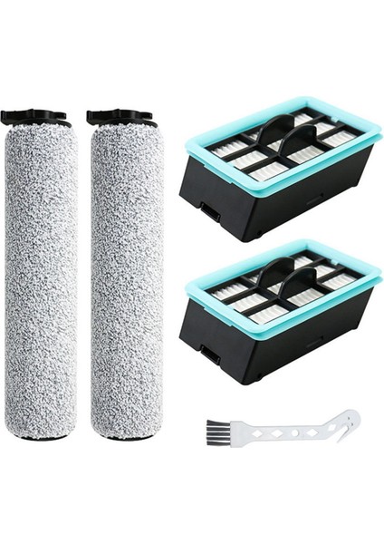 Bissell Crosswave Hf2 Crosswave 3845N/3831 Zemin Fırçalama Makinesi Elektrikli Süpürgesi Için Hepa Filtreleri Silindir Ana Fırçalar (Yurt Dışından)