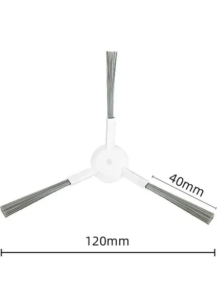 Xiaomi Mijia Omni 2 C102CN, B101CN, B116, X10+ Yedek Parça Aksesuarları Ana Yan Fırça Filtresi Paspas Toz Torbaları (Yurt Dışından) modelleri