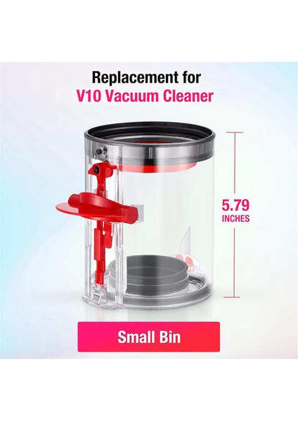 Dyson V10 SV12 Elektrikli Süpürge Haznesi/toz Kovası, Küçük Hazne Parça NO.969509-02 Için Toz Haznesi Yedek Filtresi (Yurt Dışından) modelleri