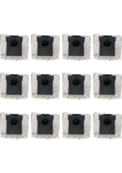 Dreame Bot S10S PRO/S10/X30PRO ULTRA/X30 Pro PLUS/X40 PRO/X40 Ultra Elektrikli Süpürge Çöp Torbaları Için 12 Adet Toz Torbası Parçası (Yurt Dışından)