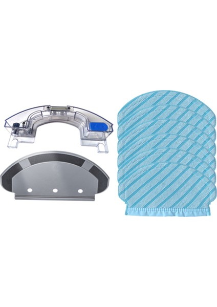 Ecovacs Deebot Ozmo 920 T5 950 Elektrikli Süpürge Aksesuarları Için Paspas Seti Su Deposu Paspas Tutucu Paspas Bezi Yedek Parçaları (Yurt Dışından)