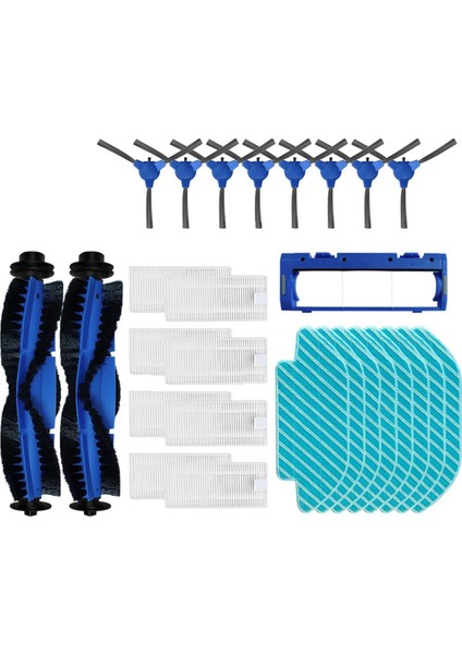 Conga 2290 Panoramik Ana Yan Fırça Kapağı Hepa Filtre Paspas Bezleri Silme Bezi Yedek Parça Aksesuarları (Yurt Dışından)