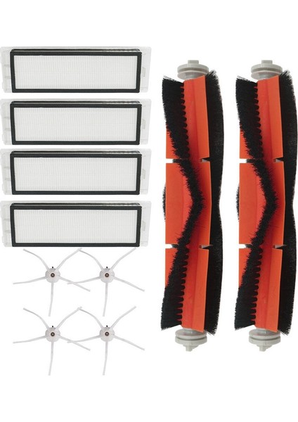 Xiaomi Roborock S5 Max S50 S51 S55 S6 S60 S6 Pure S5MAX Vakum Parçası Paspas Bezi Hepa Filtre Ana Fırça Yan Fırça (Yurt Dışından)