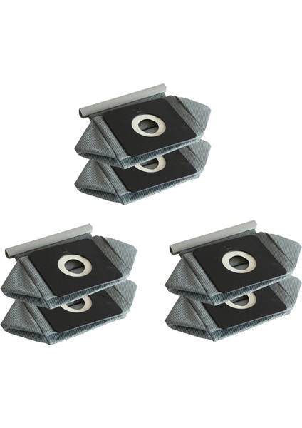 Midea QW12T-608/12Z4/QW12T4 QZ11A QZ11B QW12T-602 QZ12E QZ13A Elektrikli Süpürge Için 6 Adet Yedek Toz Torbası (Yurt Dışından)