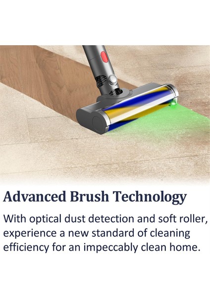 Dyson Gen5 Detect Kablosuz Süpürge Başlıkları Için Toz Algılama Işıklı Sert Zemin Fırça Başlığı Motor Başlığı (Yurt Dışından) fiyatları