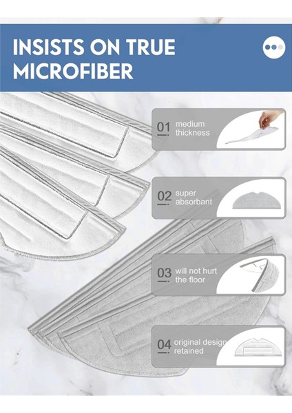 Xiaomi Roborock S8/s8 Plus/s8+ Aksesuarları, 6 Gümüş Iyon Paspas Filtresi, Yan Fırçalar, Yedek Ana Fırçalar (Yurt Dışından) indirimleri
