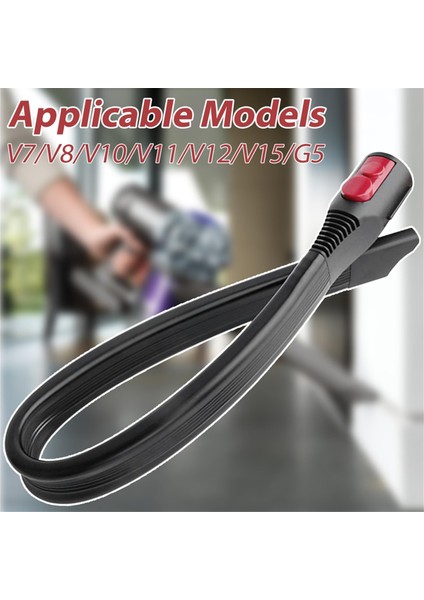 Dyson V15 V12 V11 V10 V8 V7 Elektrikli Süpürge Için Esnek Dar Alan Başlığı Elektrikli Süpürge Aparatı Uzun Düz Başlık (Yurt Dışından) fırsatları