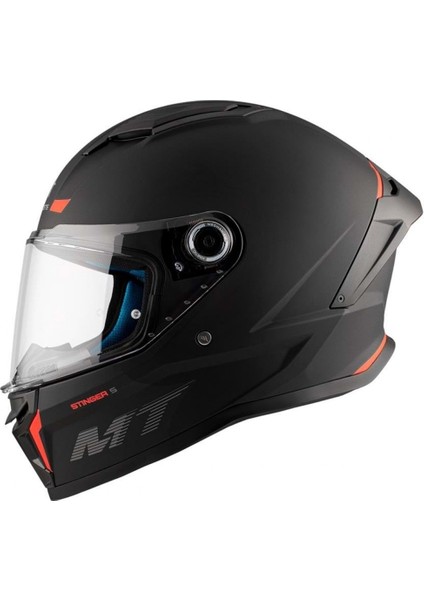 mt Stinger 2 Solid A1 Kapalı Motosiklet Kaskı