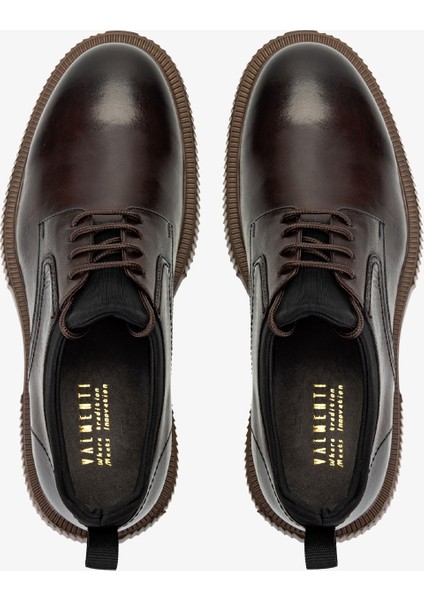 Erkek Hakiki Deri Kahverengi Casual Ayakkabı 987 145 Erk Ayk SK24-25 Kahve Dr fırsatları