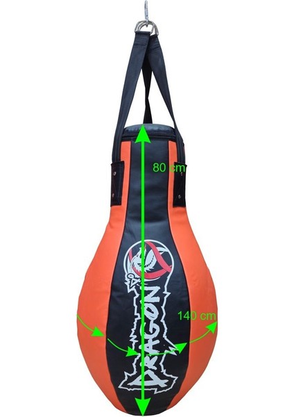 1068-P Pear Bag Kum Torbası 80X45 cm Kick Boks Torbası