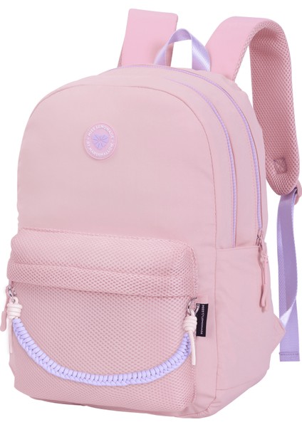 Meshy Pink Okul Sırt Çantası modelleri