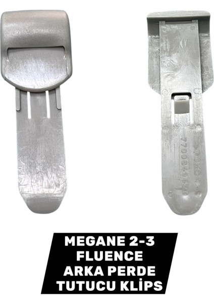 Fluence-Megane 2 Arka Perde Klips (Adet) 8200191584