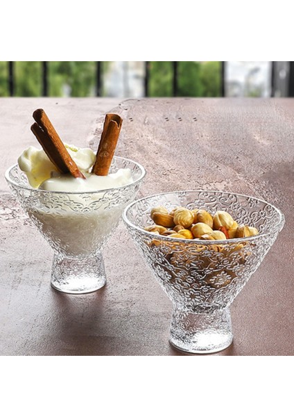 Grb-32 Cam 6 Lı Ayaklı Kase Dondurmalık