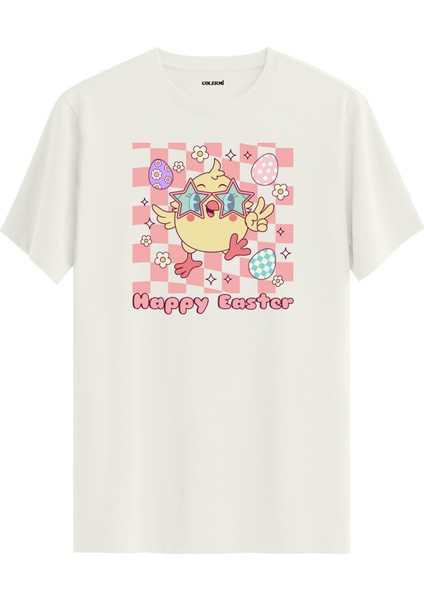 Paskalya Civciv Tasarım Happy Easter Tişört