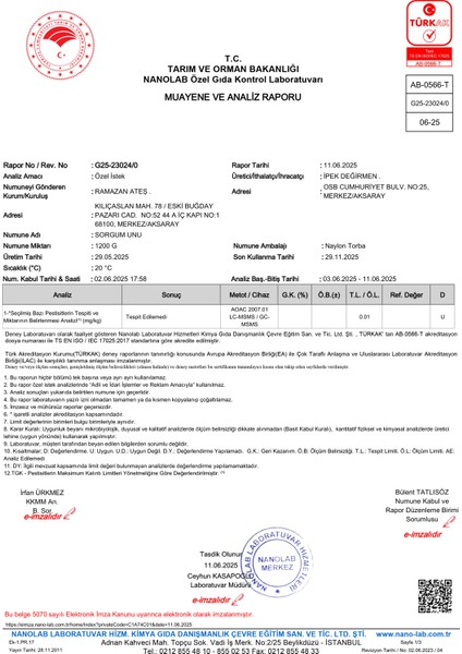 Taş Değirmen Glutensiz Beyaz Sorgum Unu fiyatları