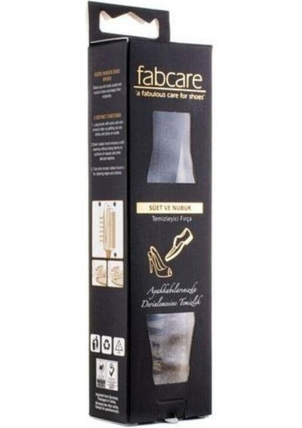 Süet ve Nubuk Ayakkabı Temizleme Fırçası-Renksiz indirimleri