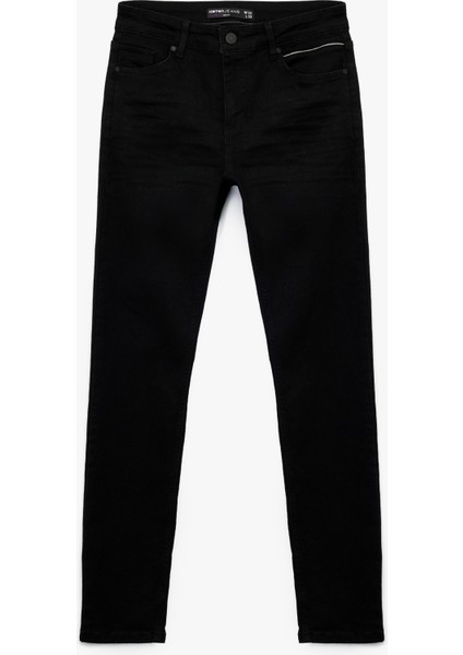 Pamuklu Normal Bel Slim Fit Jean Pantolon - Brad Jean