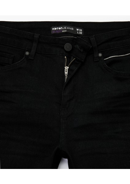 Pamuklu Normal Bel Slim Fit Jean Pantolon - Brad Jean indirimleri