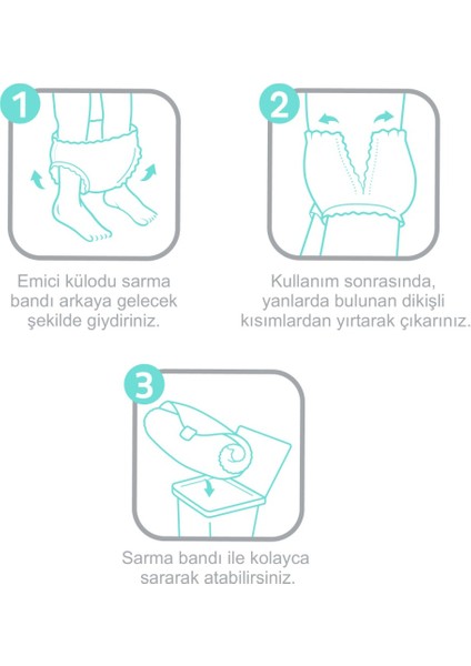 Sensitive Antibakteriyel Emici Külot Large 30X2 60 Adet