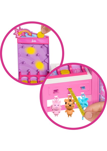 ® Mysteries Beach Detectives Bebek, Oyun Seti ve Aksesuarlar Barbie Mysteries: Beach Detectives Barbie 'malibu' Bebek, Pamuk Şeker Makinesi ve Aksesuarlar ile Oyun Seti JFV67 modelleri