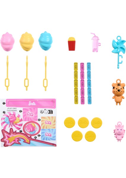 ® Mysteries Beach Detectives Bebek, Oyun Seti ve Aksesuarlar Barbie Mysteries: Beach Detectives Barbie 'malibu' Bebek, Pamuk Şeker Makinesi ve Aksesuarlar ile Oyun Seti JFV67 indirimleri