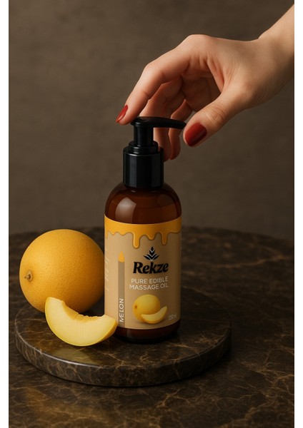 3’li Kavun Aromalı Masaj Yağı – 120 ml x 3 Doğal Vücut Bakım ve Aromaterapi Yağı