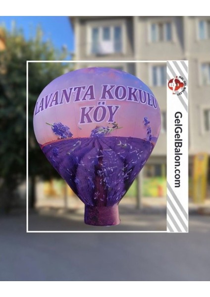 Yer Balonu Iç Dış Mekan Kullanıma Uygun Kapadokya Balonları 6 Mt.