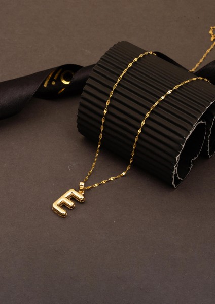 Balon E Harf 14 Ayar Altın Kolye fırsatları