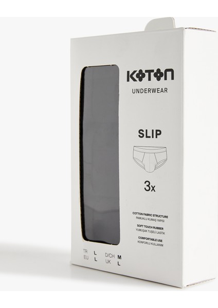 Lastik Detaylı 3'lü Slip Boxer Seti fiyatları
