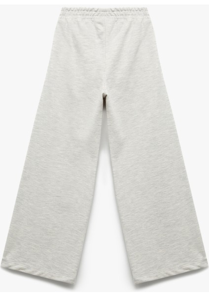 Şardonlu Biyeli Geniş Paça Eşofman Altı fiyatları