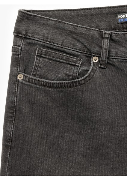 Normal Bel Pamuklu Skinny Fit Jean Pantolon - Michael Jean modelleri