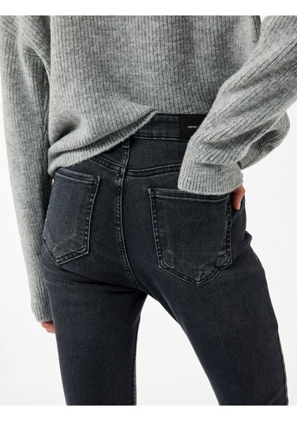 Yüksek Bel Dar Kesim Jean Pantolon - Skinny Push Up Fit Jean modelleri