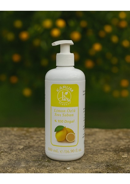 Doğal Limon Yağlı Sıvı Sabun – Ferahlatıcı & Cilt Dostu Temizlik fiyatları