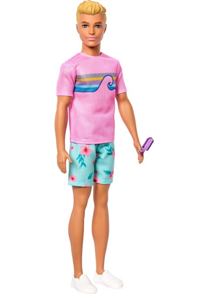 ® Mysteries Beach Detectives Bebek ve Aksesuarlar Klasik Kıyafeti ve Hikaye Anlatımını Zenginleştiren Aksesuarlarıyla Barbie Mysteries: Beach Detectives Ken Bebek JFV65