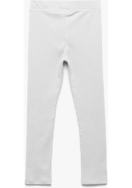 Pamuklu Kaşkorse Ribana Detaylı Bilek Boy Tayt fiyatları