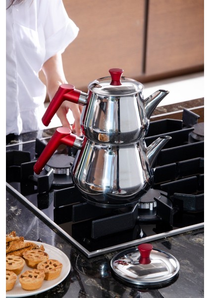 Gina Medium Paslanmaz Çelik Çaydanlık