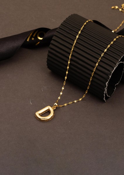 D Harfi Balon 14 Ayar Altın Kolye fırsatları