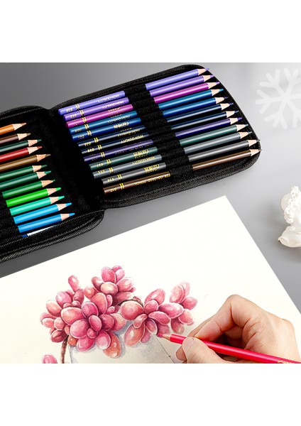 48/72/120 Parça Renkli Kalem Seti Suluboya Eskiz Kalemleri Kutulu Profesyonel Eskiz Sanat Malzemeleri (Yurt Dışından) fırsatları