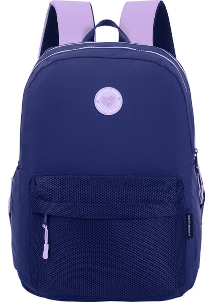 Meshy Navy Okul Sırt Çantası
