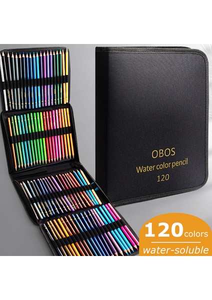 48/72/120 Parça Renkli Kalem Seti Suluboya Eskiz Kalemleri Kutulu Profesyonel Eskiz Sanat Malzemeleri (Yurt Dışından)