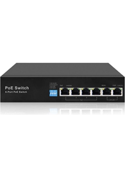 4 Port Yönetilmeyen Aı Poe Switch ( 4e + 2e )
