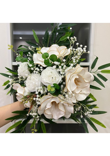 Lüks Eva Gelin Arabası Süsü/çiçeği