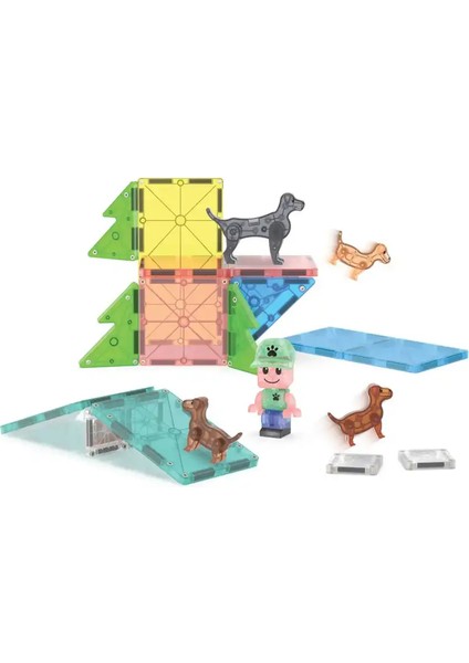 Magnatiles Puppy Park 27PC 252027DD modelleri