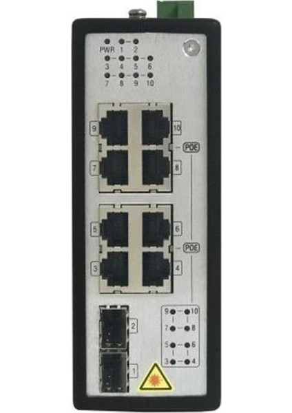 DS-3T0510P (Industrial Poe Switch) 8 Port Fast Ethernet Industrial Poe Switch