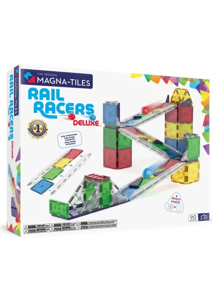 Magnatiles Rail Racer 90PC 251090RR