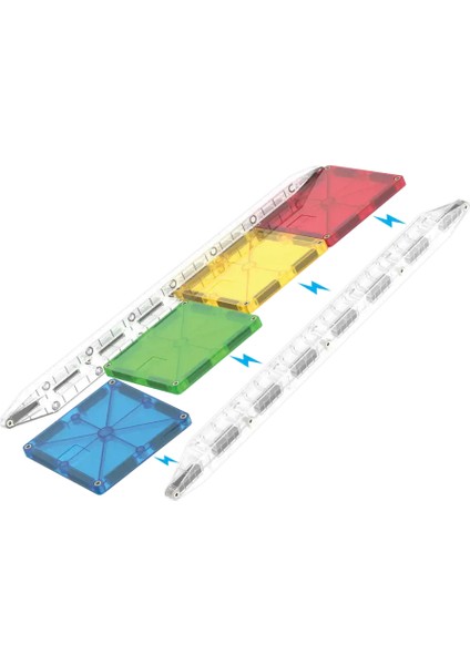 Magnatiles Rail Racer 90PC 251090RR modelleri