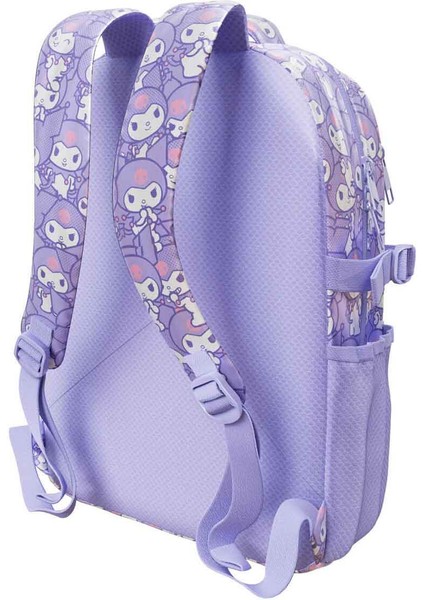 Desenli Mor Okul Çantası 3393 modelleri