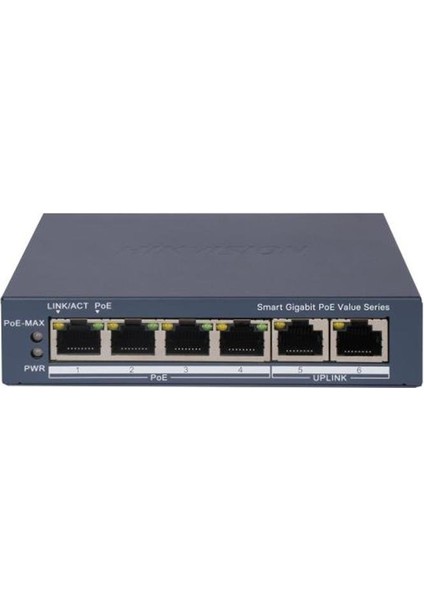 DS-3E1506P-EI/M (Smart Managed Eı Gigabit) 4 Port Gigabit Smart Poe Switch Smart Managedcloud Management